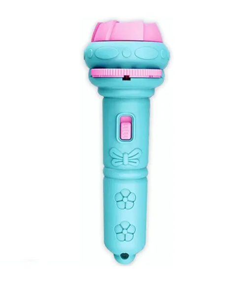 Proyector linterna educativo azul para niños