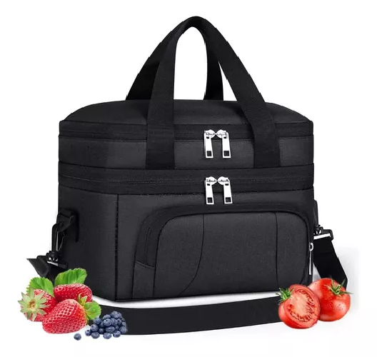 Lonchera escolar impermeable 10 L gran capacidad y bandolera
