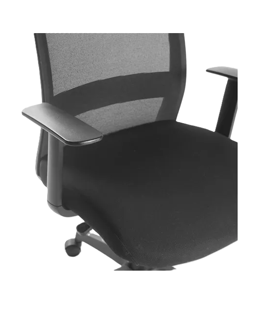 Silla de oficina Mesh Form Office color negro