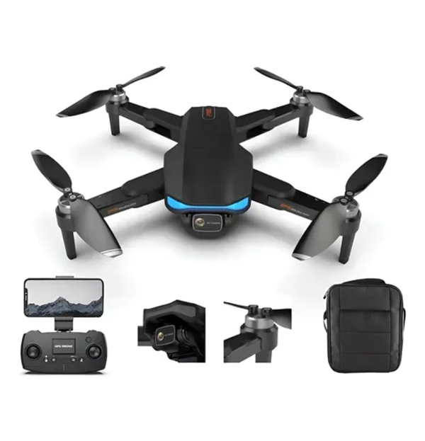 Drone f188 cámara 6k gps 1km +2 baterías