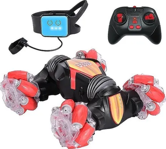 Auto rc sensor mano acrobático inducción