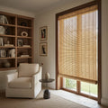 Cortina Enrollable De Bambú 180x200 Decorativa Resistente