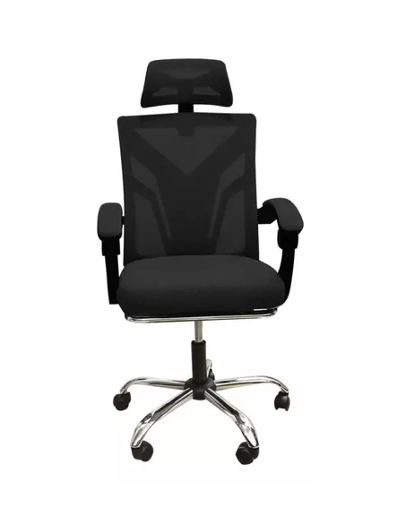Silla ejecutiva de escritorio ergonómica Lumax Clyde color negro