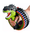 Juguete lanzador de dardos dinosaurio para niños