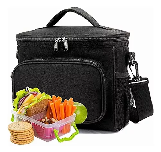 Bolso lonchera térmica portátil multicolor