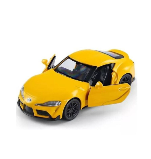 Auto de colección Toyota Supra metálico escala 1:36