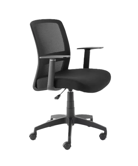 Silla de oficina Mesh Form Office color negro
