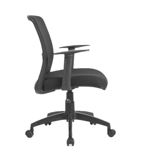 Silla de oficina Mesh Form Office color negro