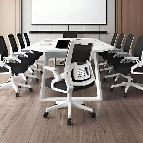 Silla de escritorio ejecutiva giratoria ergonómica multicolor