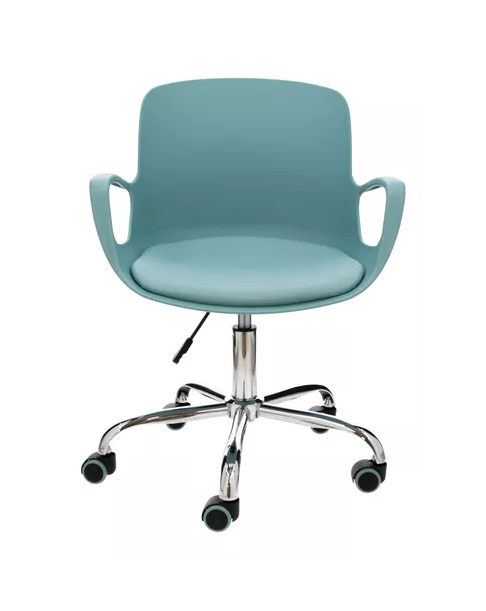 Silla de escritorio con brazos Casaideas color turquesa