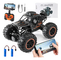 Auto rc cámara hd wifi recargable