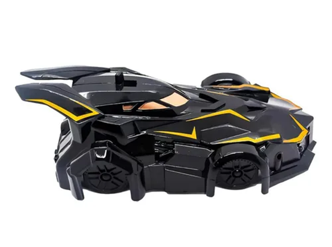Auto rc pared Batman usb recargable color negro