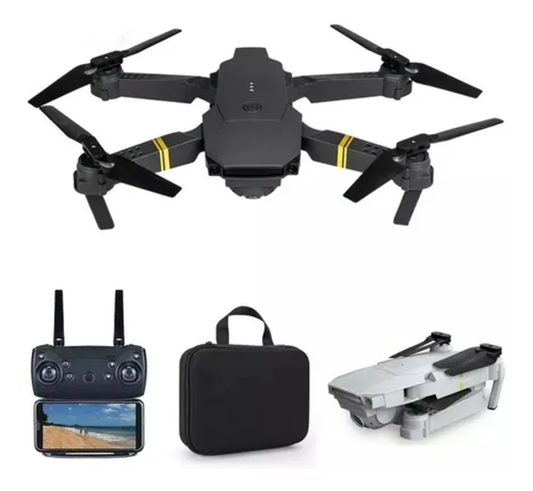 Drone cámara full hd wifi plegable