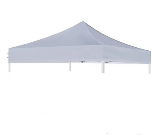 Lona carpa repuesto toldo plegable 2x2 blanco