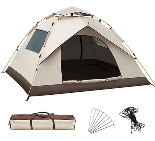 Tienda campaña 3-4 personas impermeable anti uv