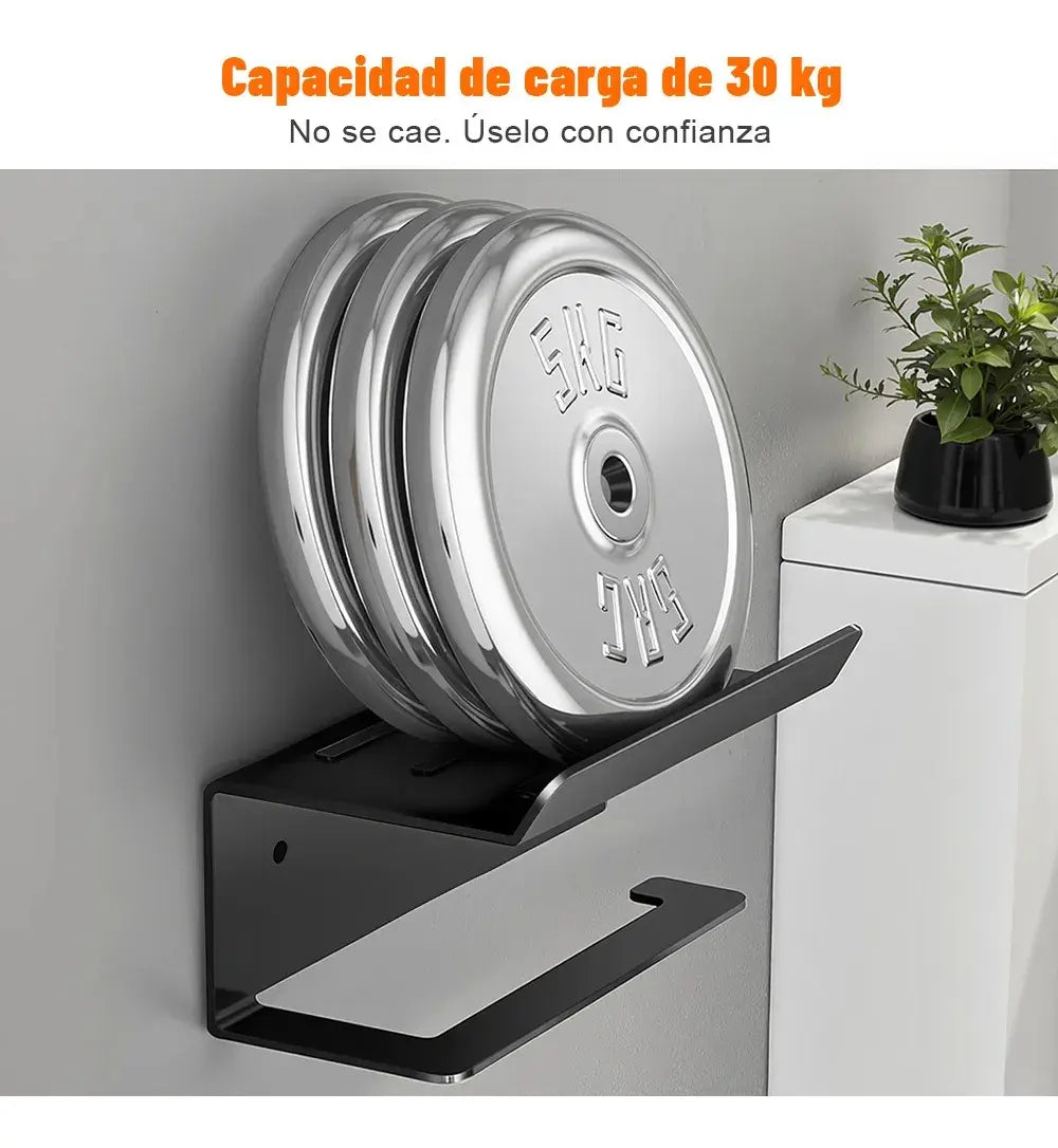 Porta Confort Papel Higiénico Con Soporte De Celular