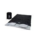 Saco de dormir 2 personas 300 grs negro 1617150