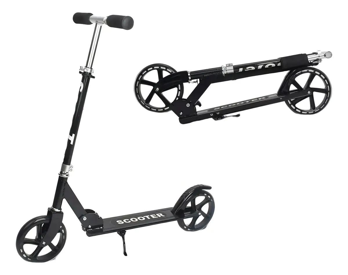 Scooter Monopatin Plegable Metalico 2 Ruedas 200mm