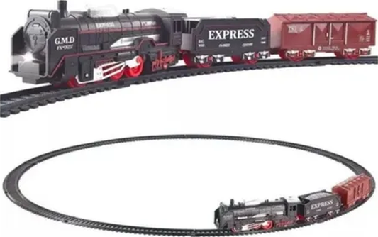 Tren eléctrico Navidad niños 14pcs