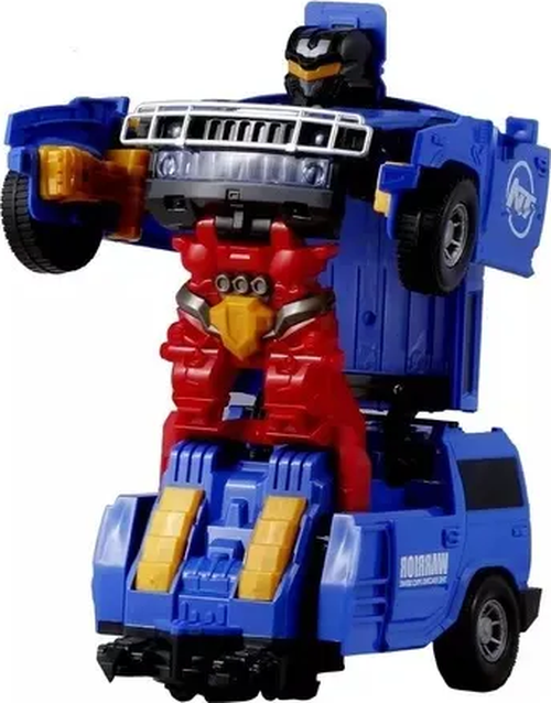 Camioneta transformers a pila luz y sonido