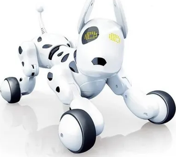 Perro rc juguete ojos emociones