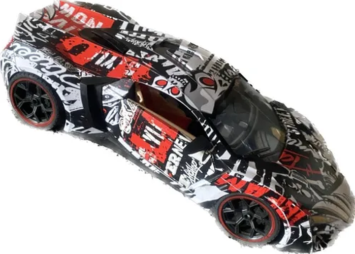 Auto rc volante con batería incluida
