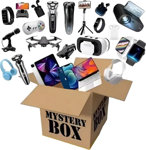 Caja misteriosa hallazgos + calzado